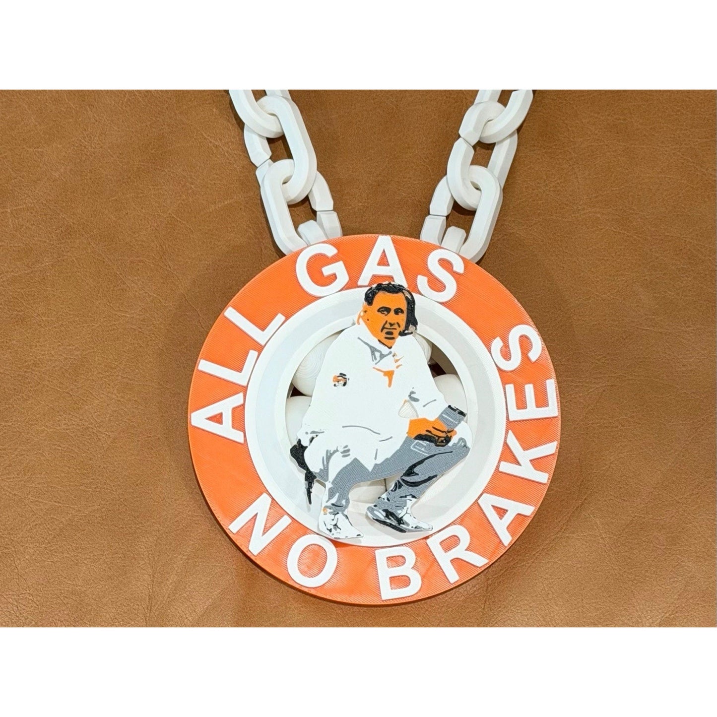 All Gas, No Brakes University Of Texas Spinner Chains