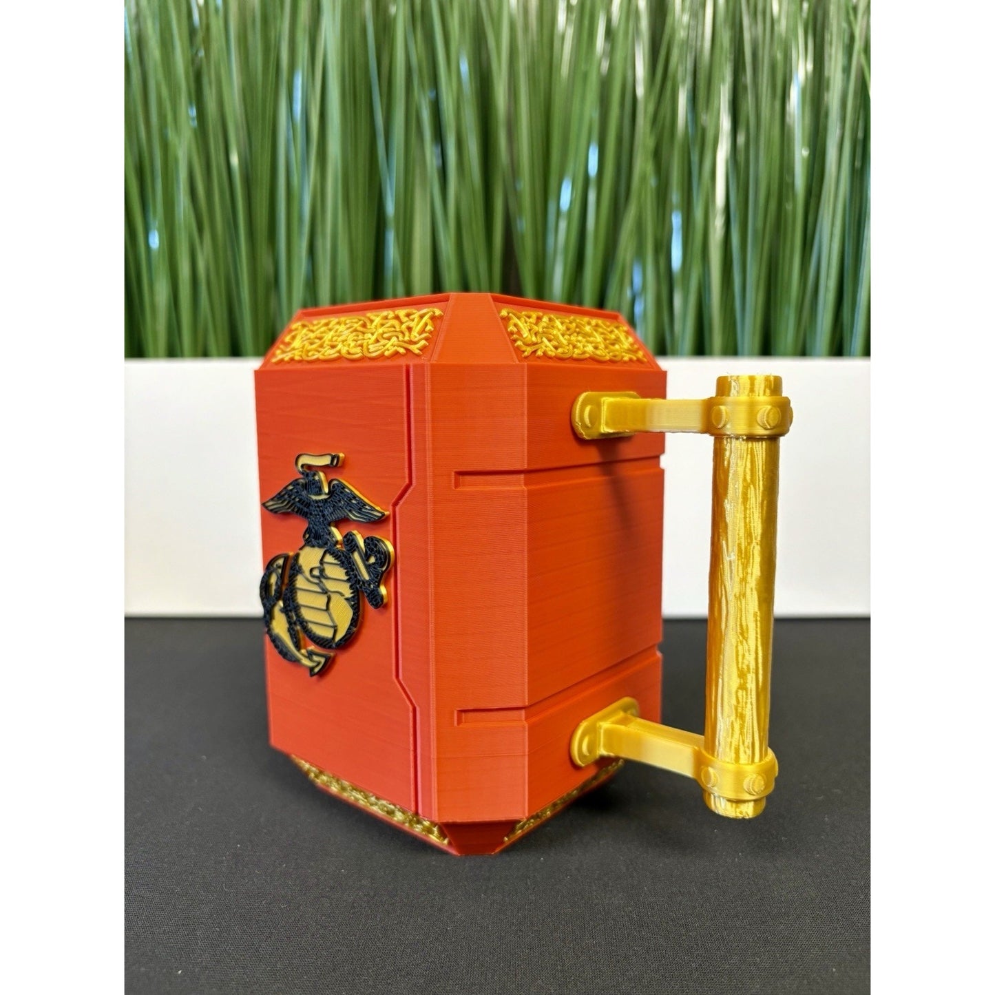 3D Printed USMC Marine Corps Can Holder Koozie