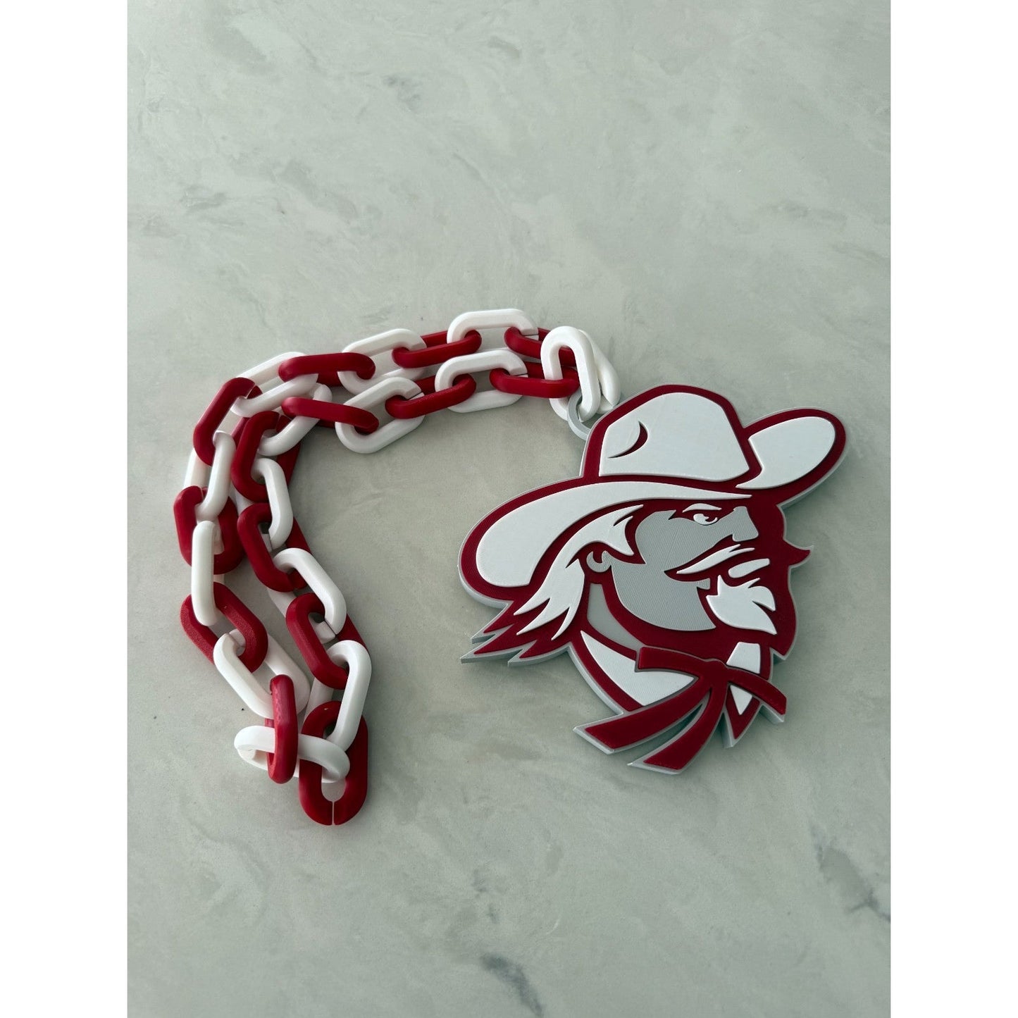 Eastern Kentucky Colonels Oversized Fan Necklace, Hype Chain