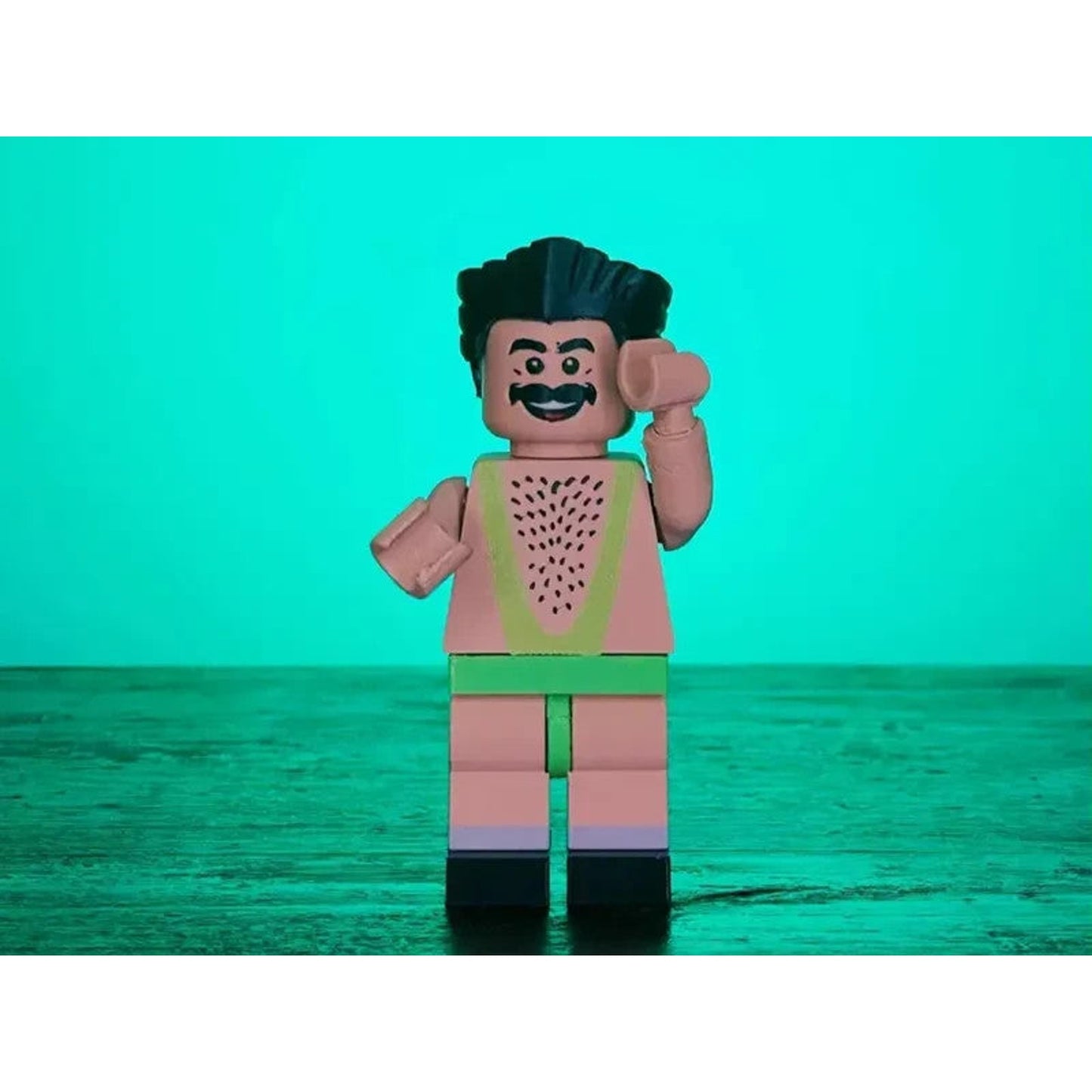 Mankind Brick Figure 8 inches tall 3D Printed Lego Inspired