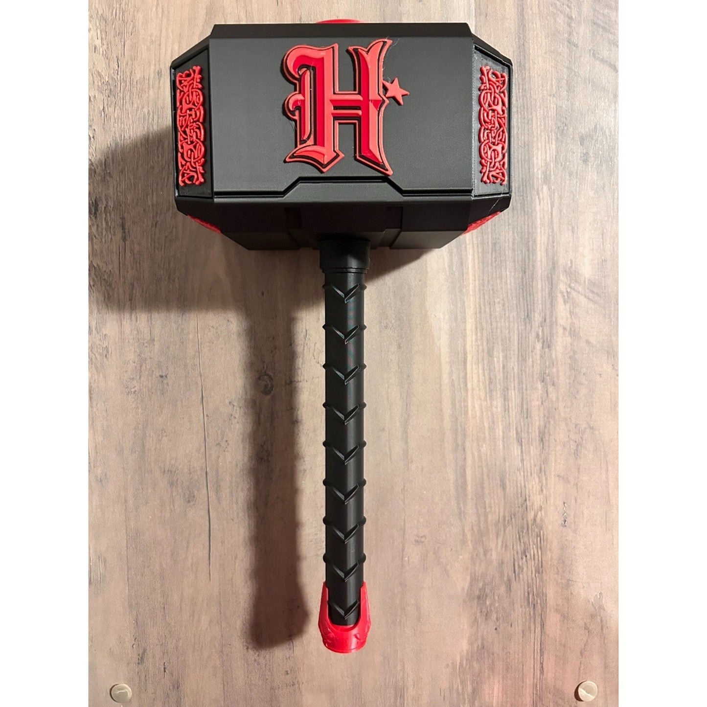 Houston Texans 3-D printed Thor hammer