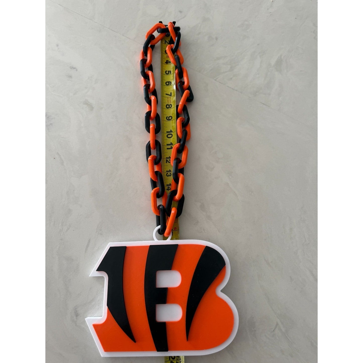 Awesome Cincinnati Bengals Oversized Necklace, Pendant