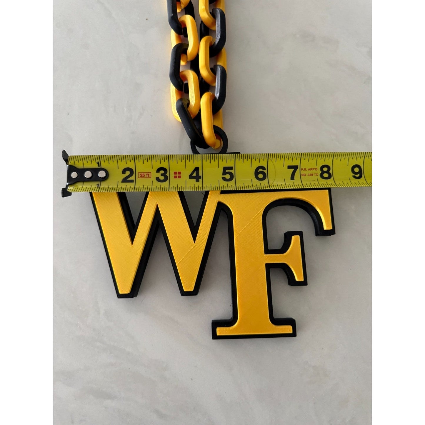 Wake Forest Demon Deacons Oversized Necklace & Chain