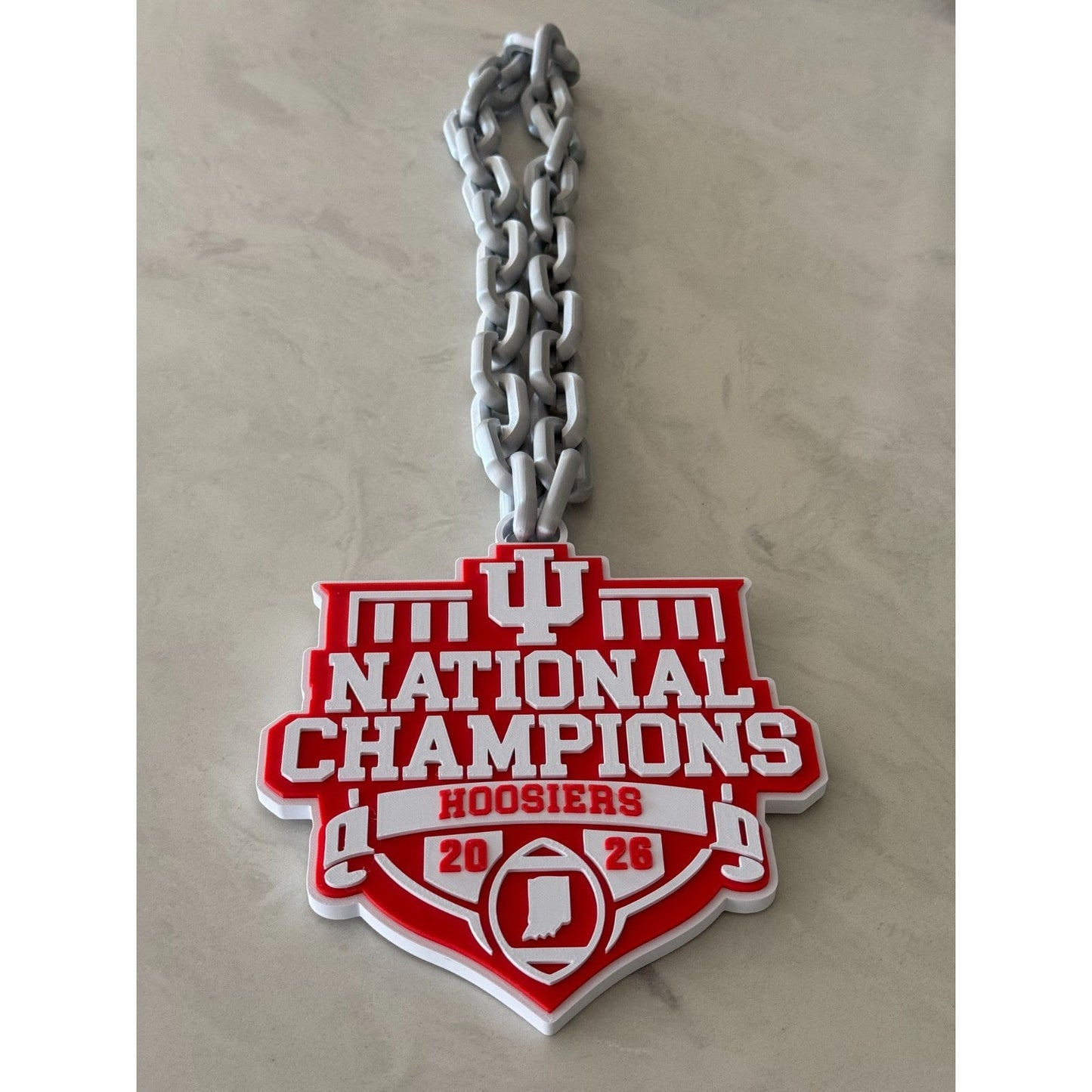 Indiana Hoosiers National Championship Hype Chain  Hoo Hoo Hoo Hoosiers!