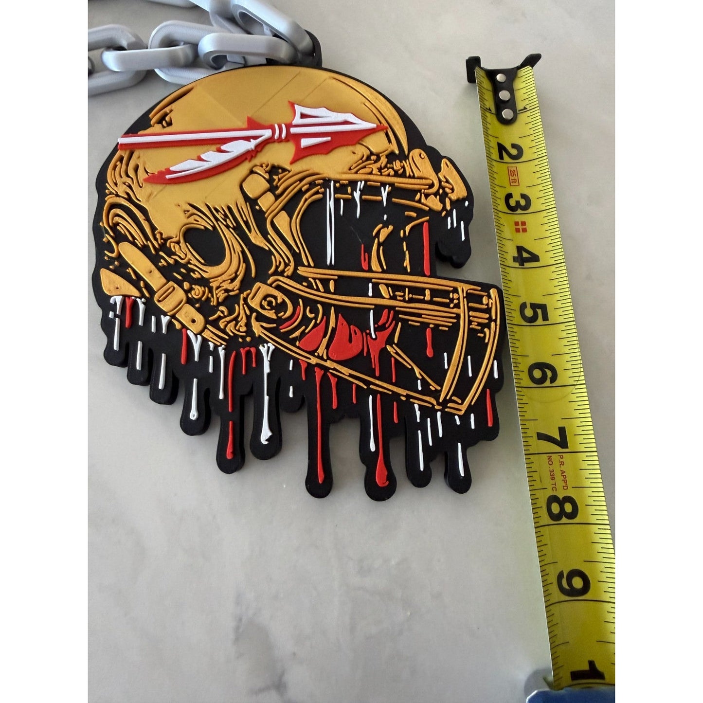 Florida State Seminoles Helmet Drip Hype Chain Strength, Skill, And Character