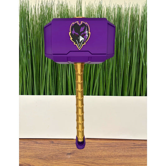 Baltimore Ravens 3-D Printed Thor Hammer