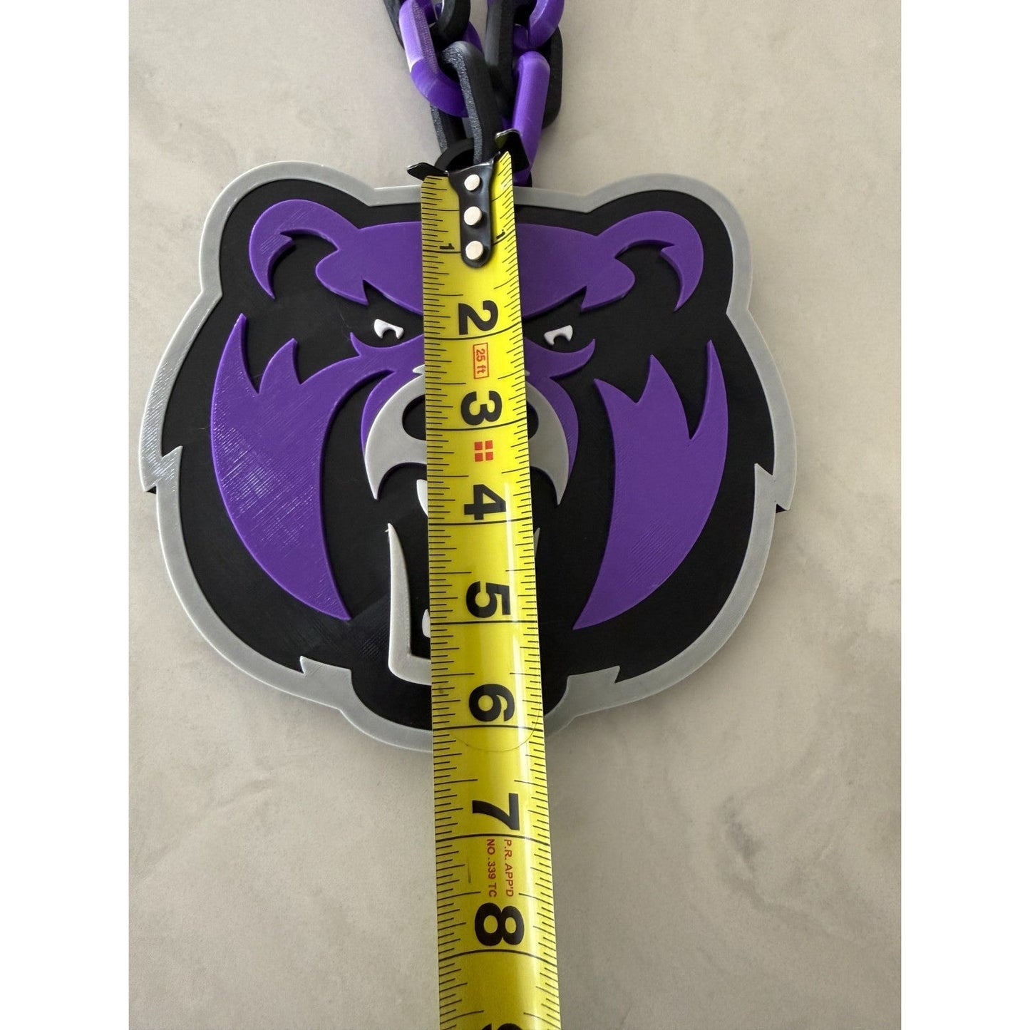 Central Arkansas Bears Oversized Necklace, Hype Chain