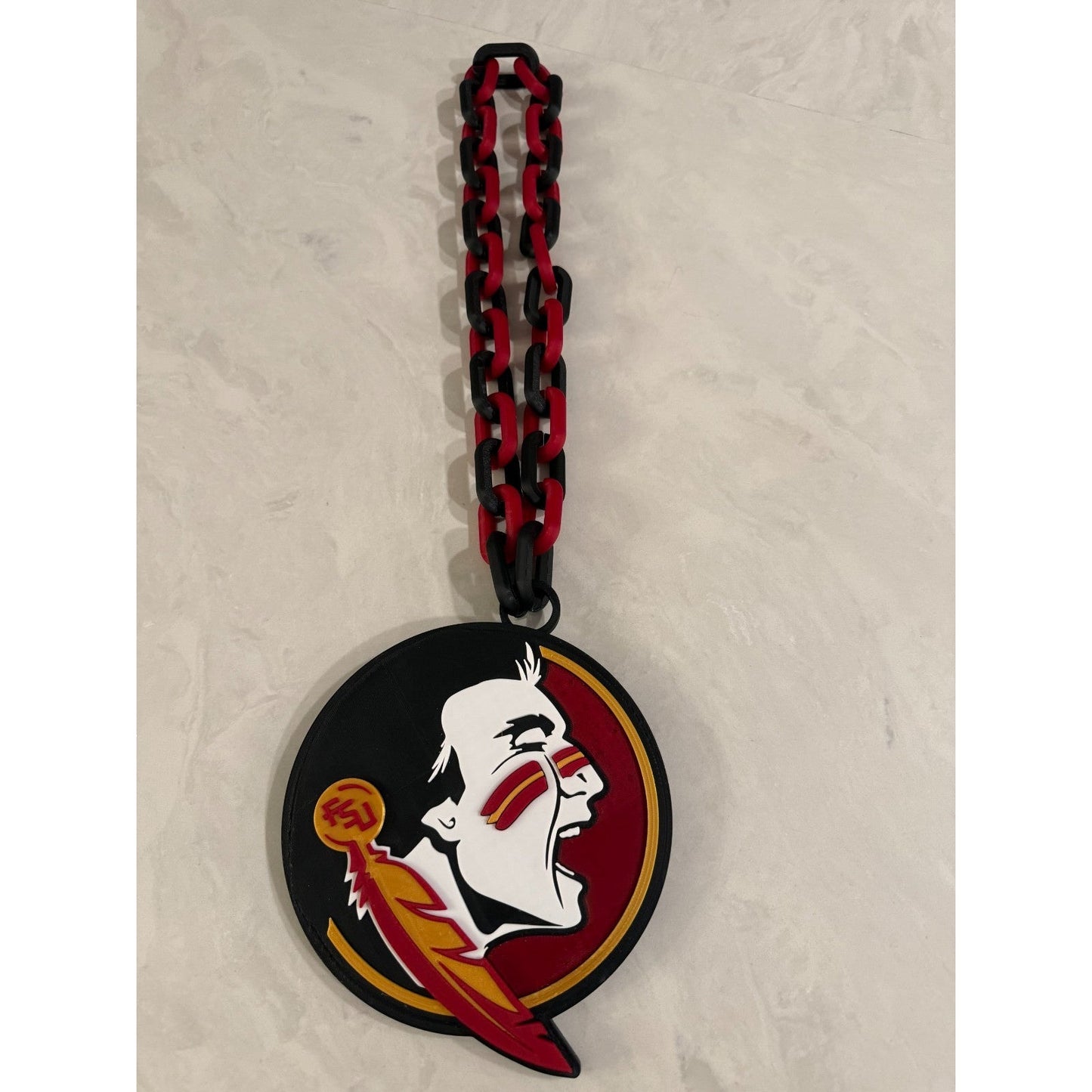 Florida State Seminoles Logo Oversized Necklace & Chain