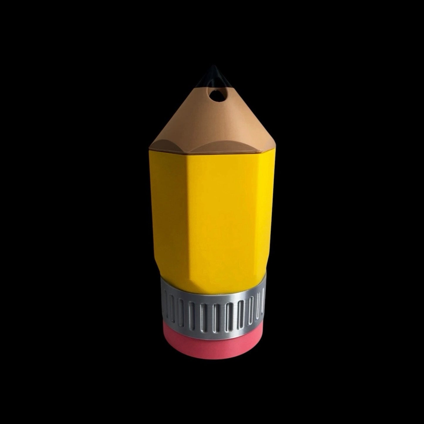 Pencil Shaped Can Cooler Fits 12oz Cans Koozie - Teachers Gift