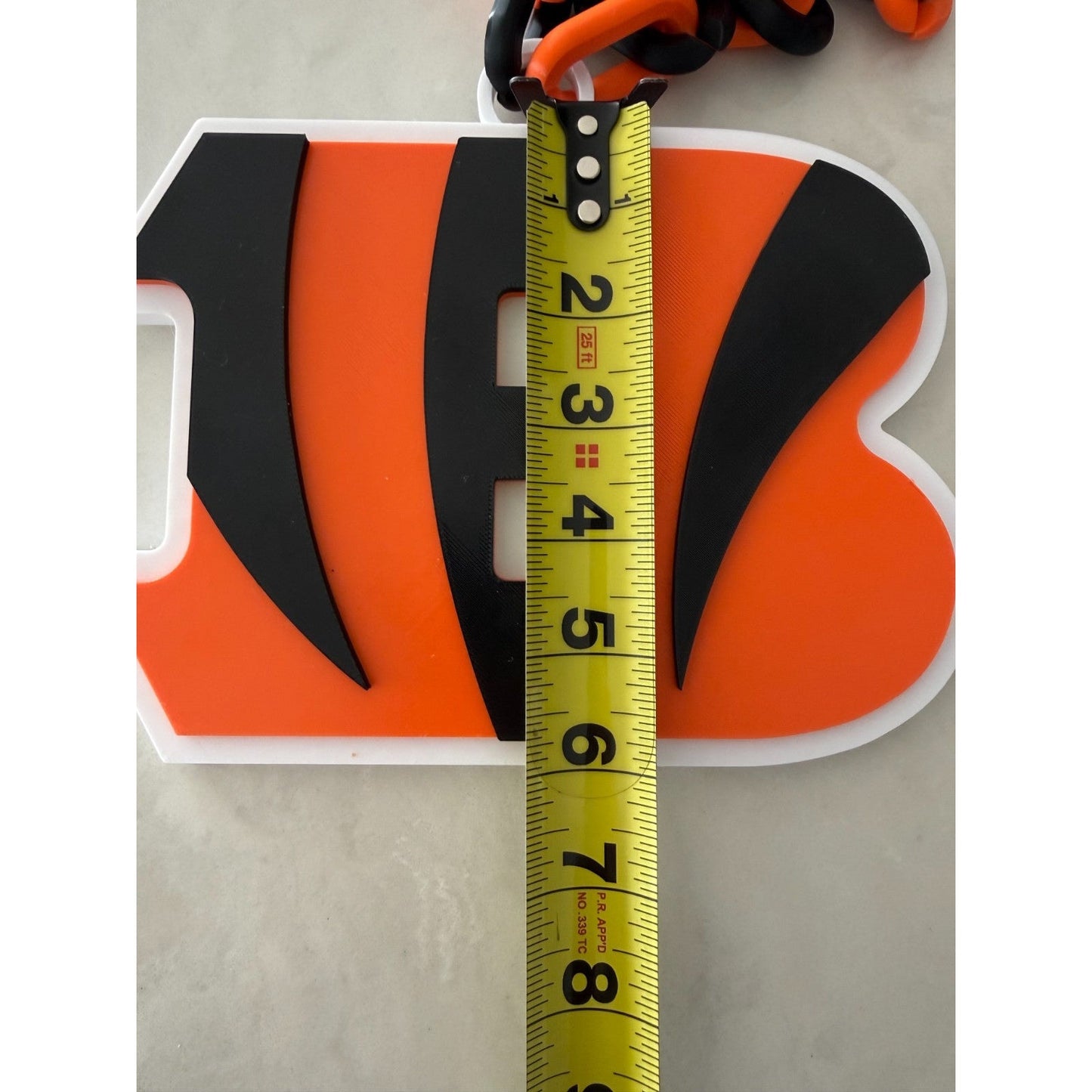 Awesome Cincinnati Bengals Oversized Necklace, Pendant