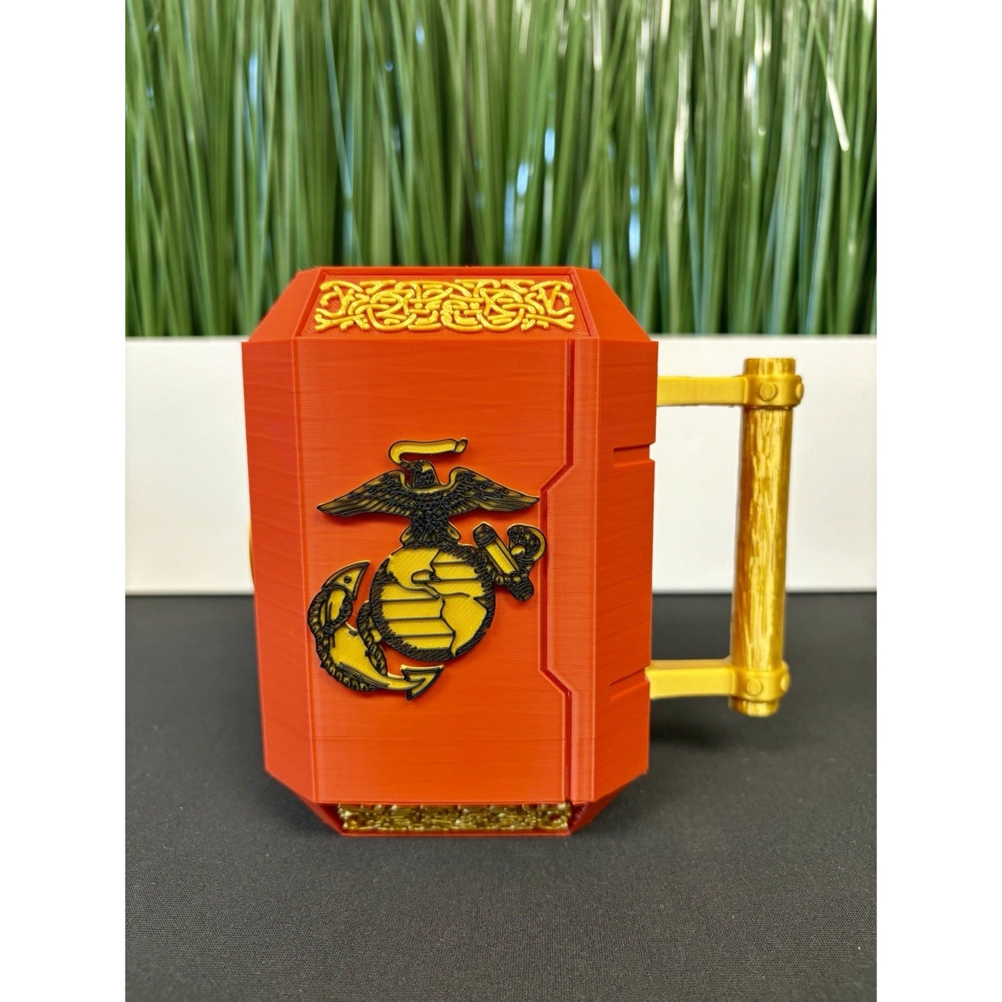 3D Printed USMC Marine Corps Can Holder Koozie