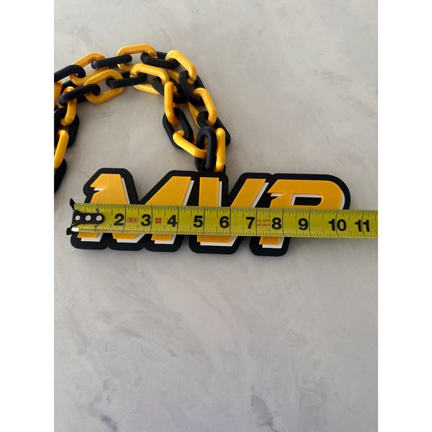 MVP Necklace Turnover Chain Perfect Award For Those Who Finish On Top