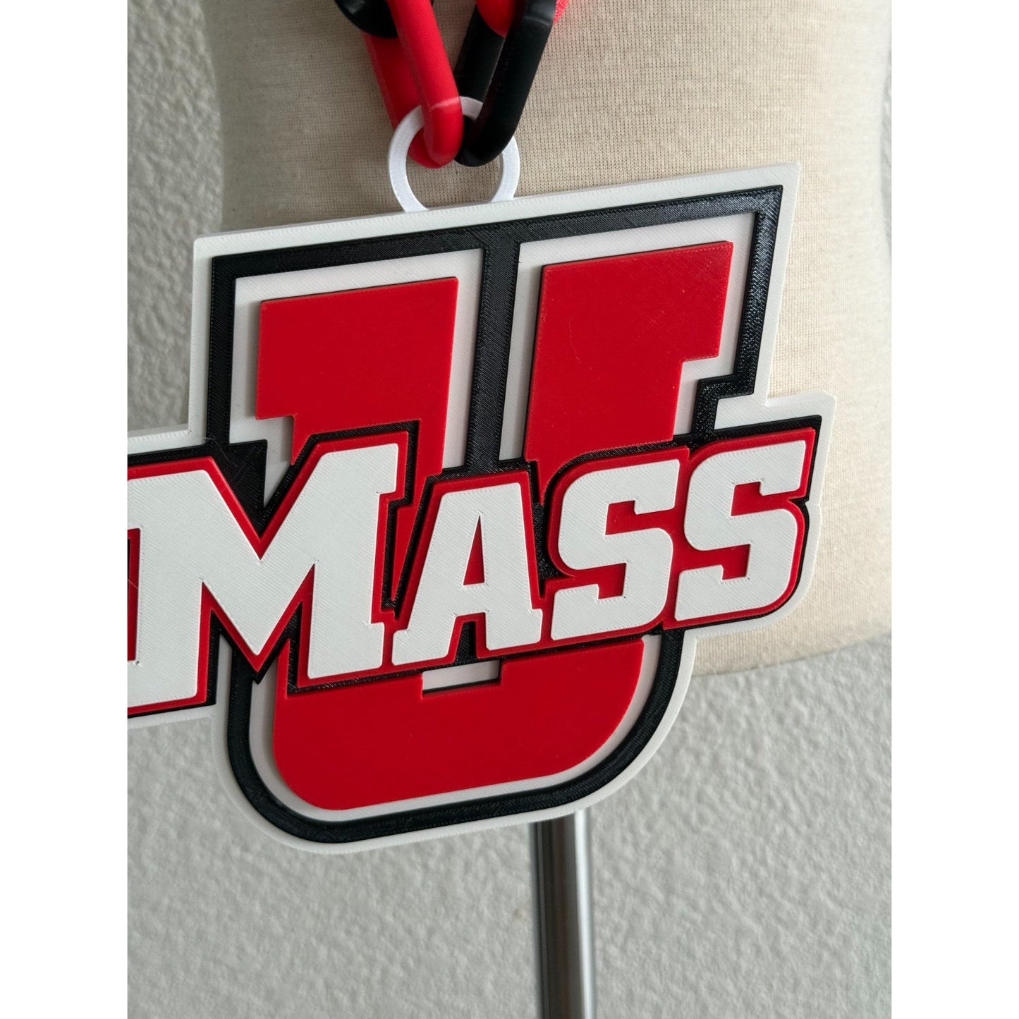 Massachusetts Minutemen Logo Oversized Necklace, Pendant Chain“Be Revolutionary.