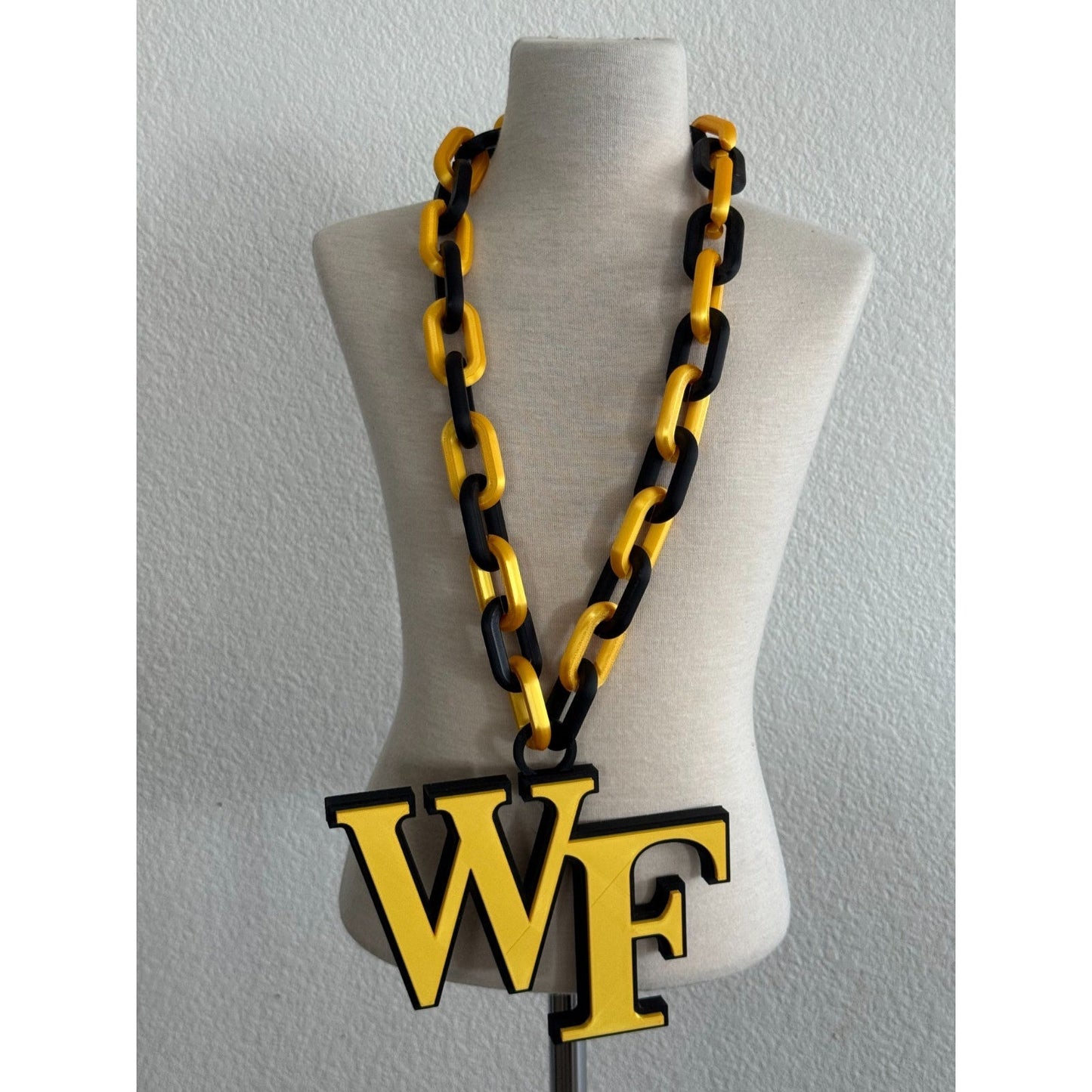 Wake Forest Demon Deacons Oversized Necklace & Chain
