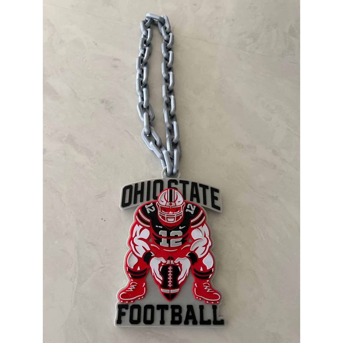 Ohio State Gritty Oversized Logo Fan Turnover Chain