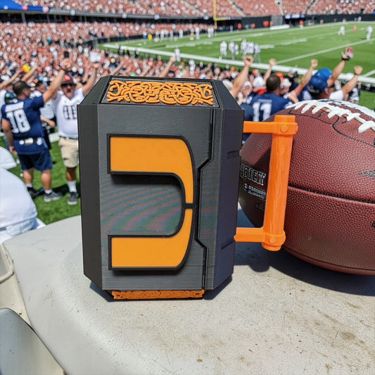 3D Printed DeWalt Can Holder Koozie - Fits 12oz Cans