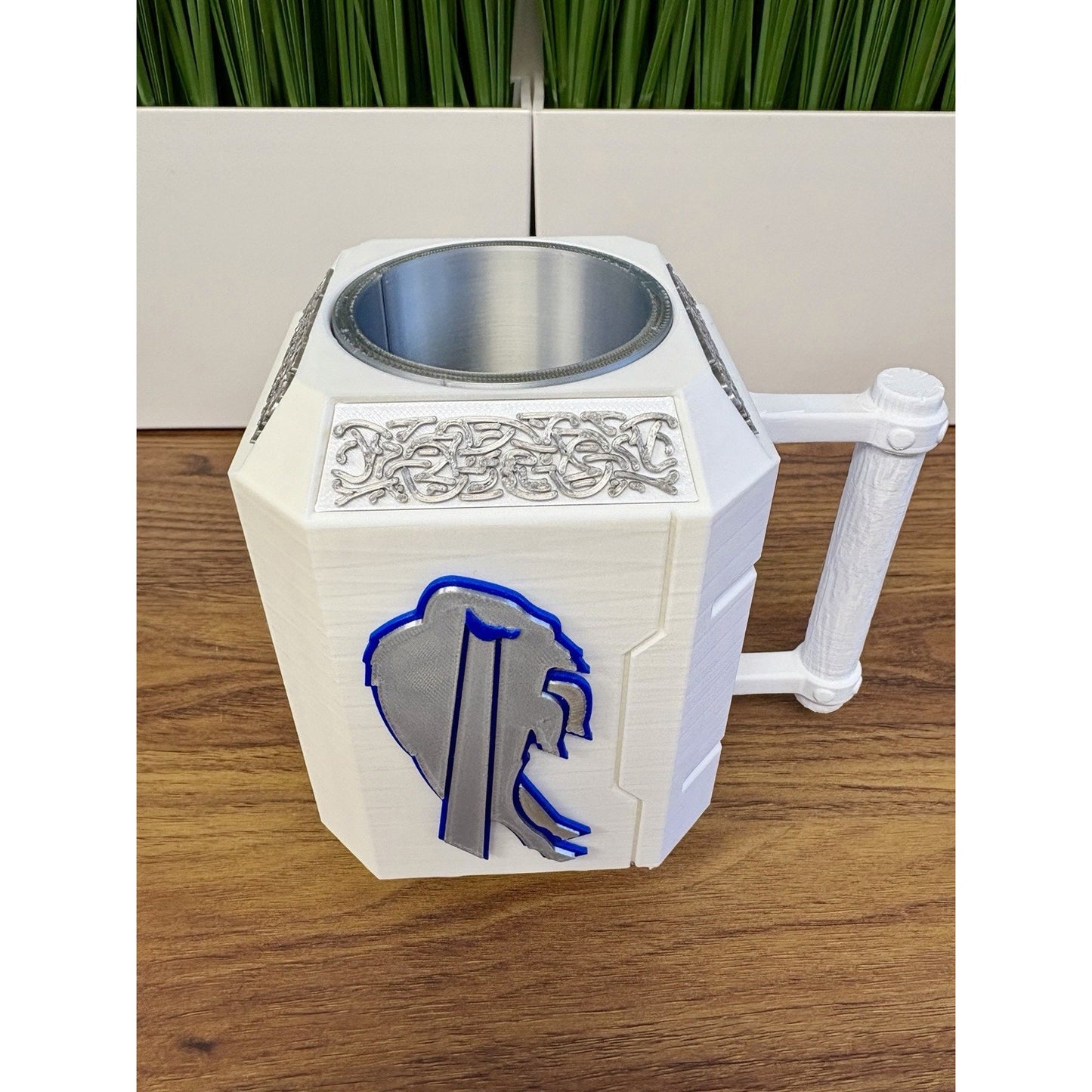 3D Printed Buffalo Bills Can Holder Koozie - Fits 12oz Cans