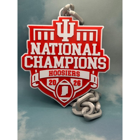 Indiana Hoosiers National Championship Hype Chain  Hoo Hoo Hoo Hoosiers!