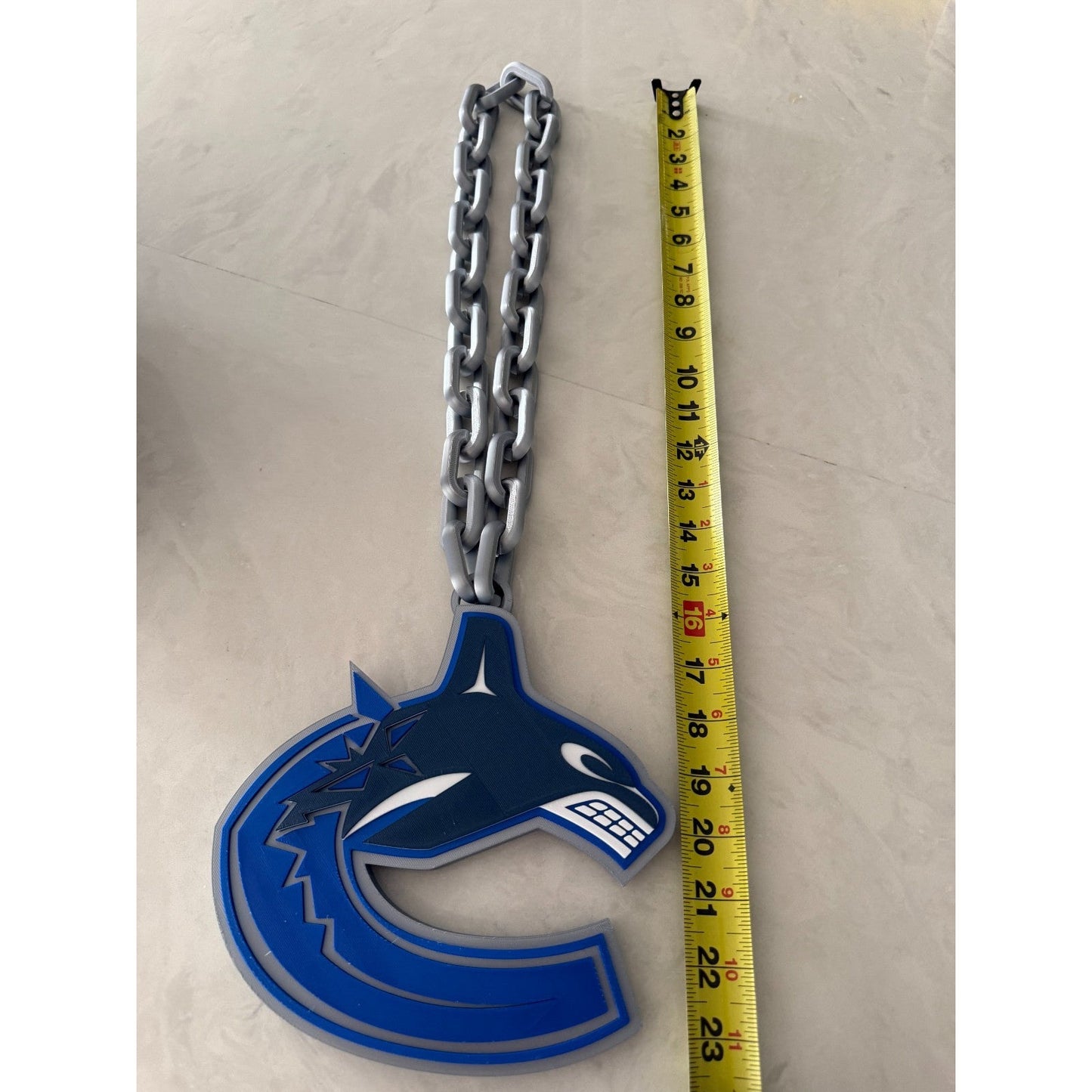 Vancouver Canucks Oversized Necklace, Hype Chain "All together. All in"