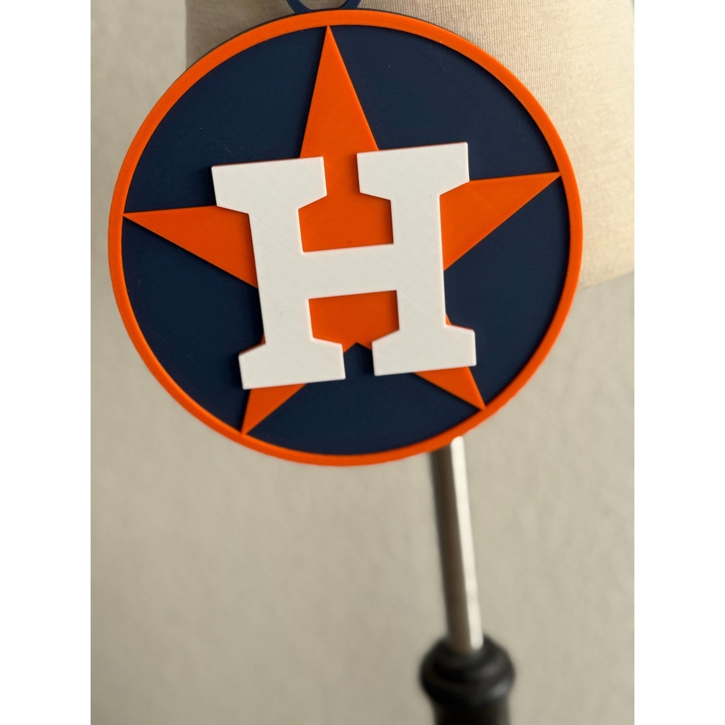 Houston Astros Oversized Fan Necklace, Pendant!