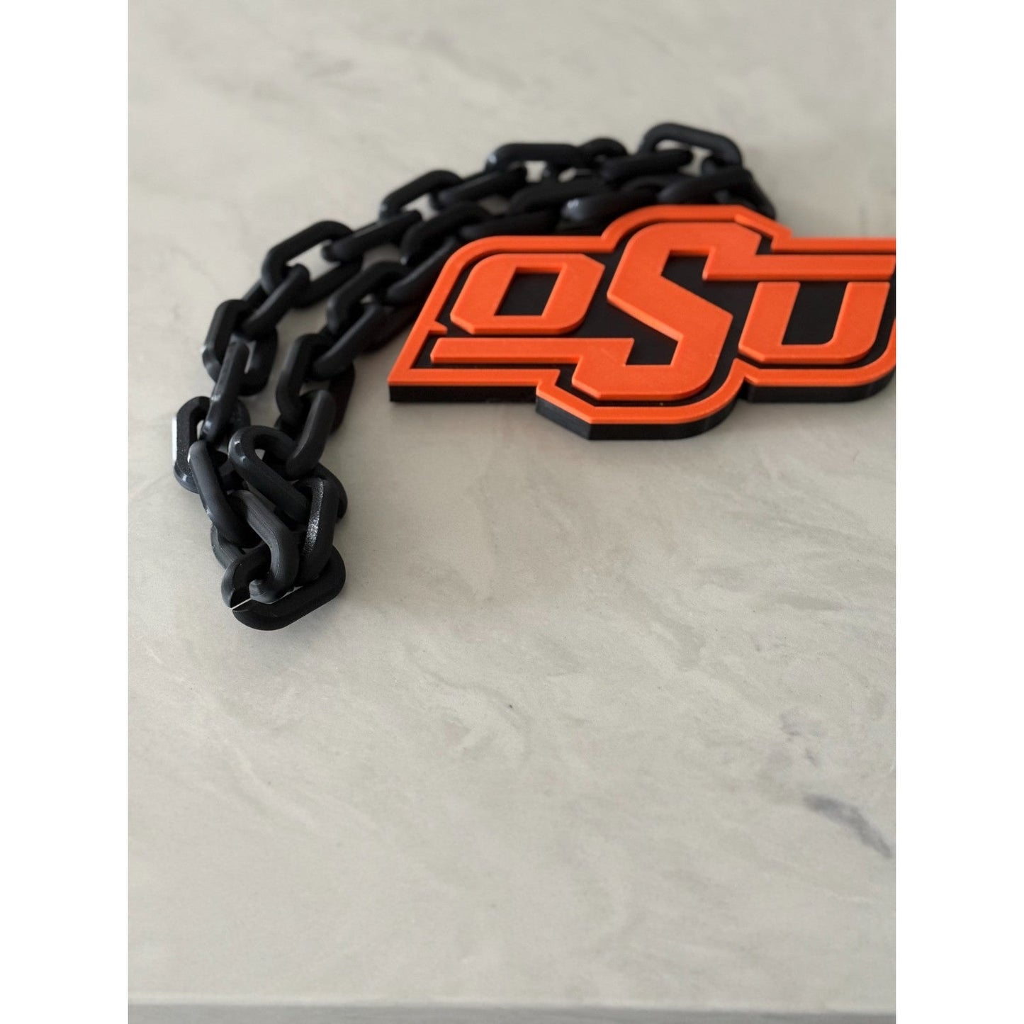 Oklahoma State Cowboys Oversized Necklace,Chain.Scholarship,Instruction, Service