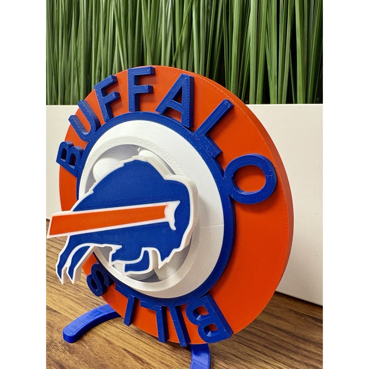 Buffalo Bills 3-D printed spinner chain