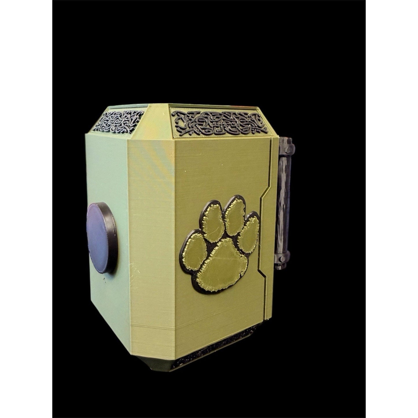 Clemson Tigers Salute To Service Can Holder/koozie Who