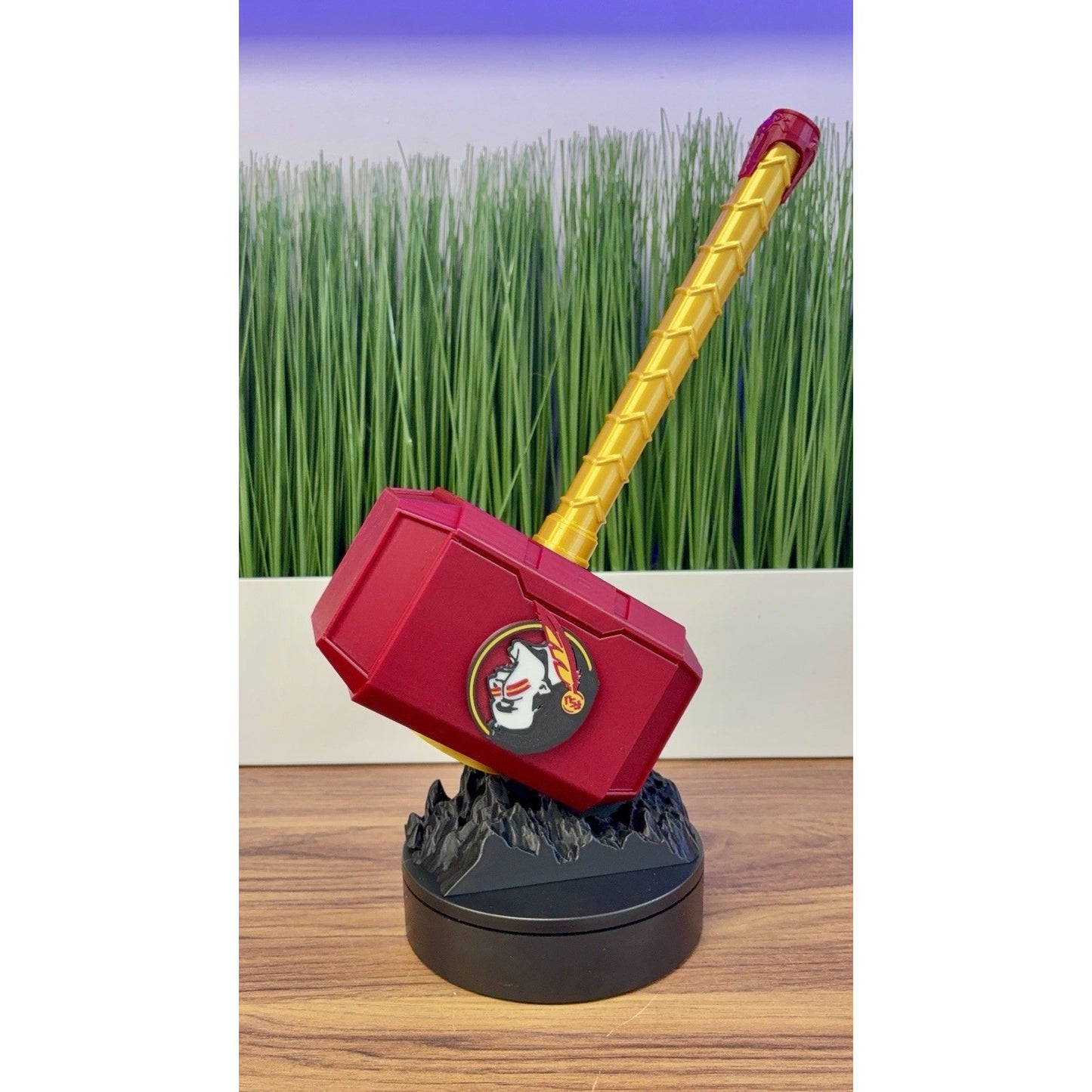 Florida State University 3-D printed Thor hammer