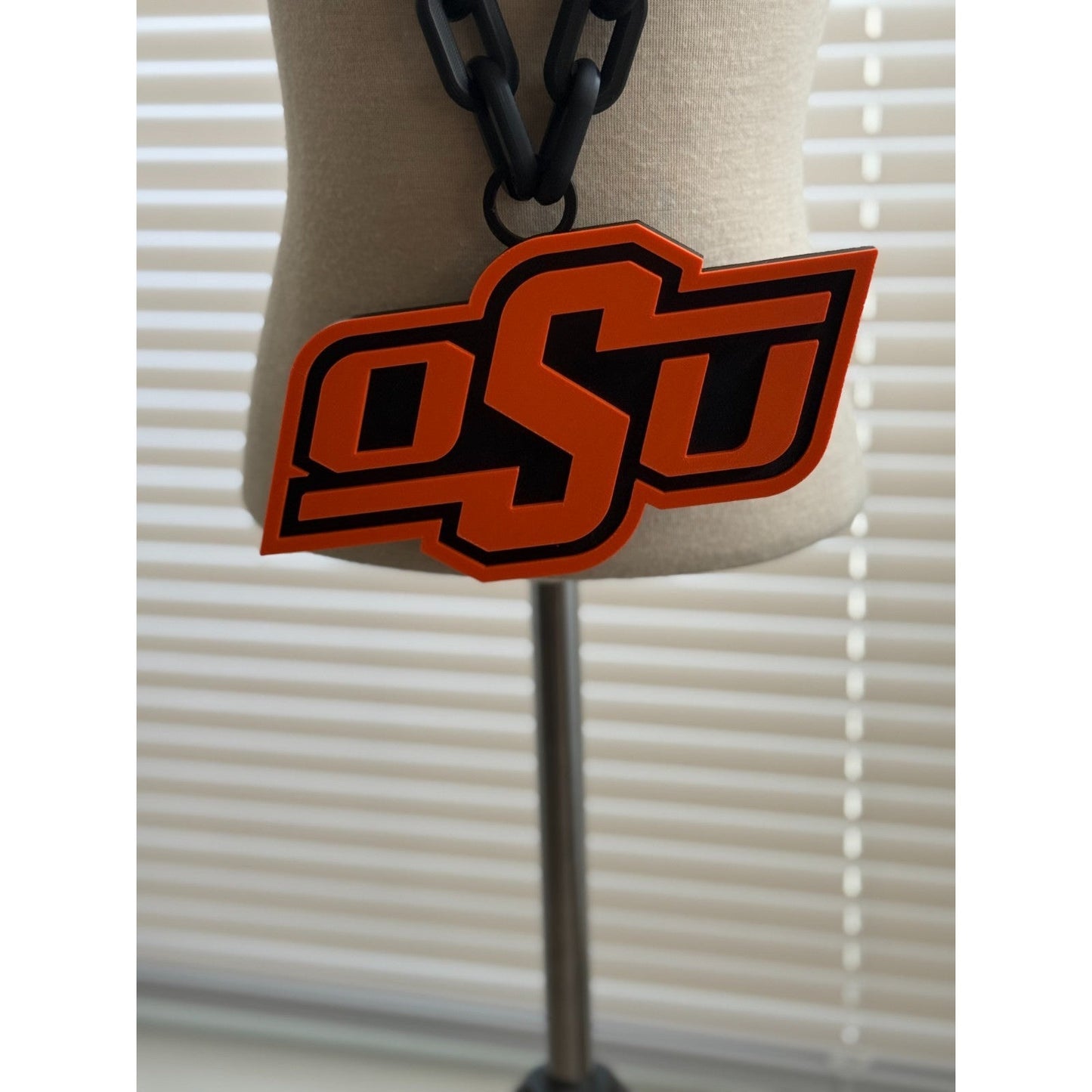 Oklahoma State Cowboys Oversized Necklace,Chain.Scholarship,Instruction, Service