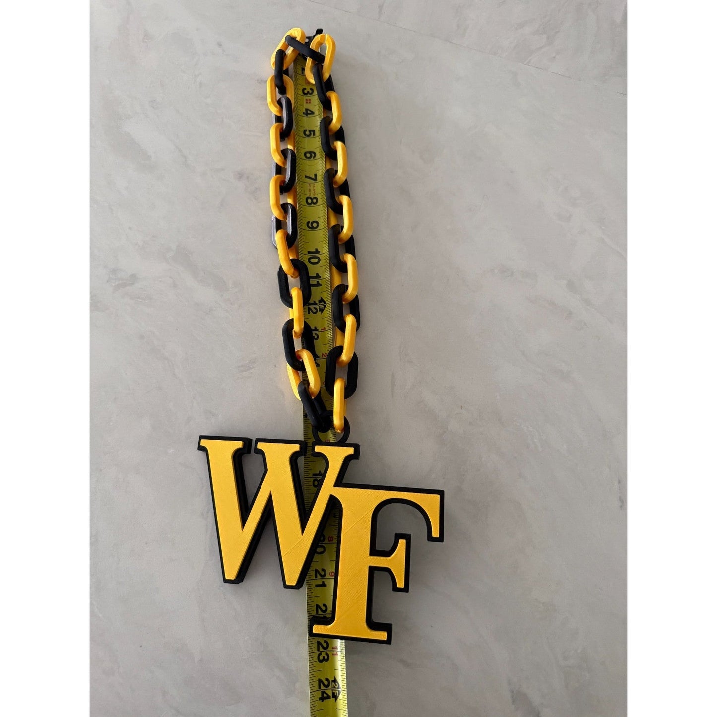 Wake Forest Demon Deacons Oversized Necklace & Chain
