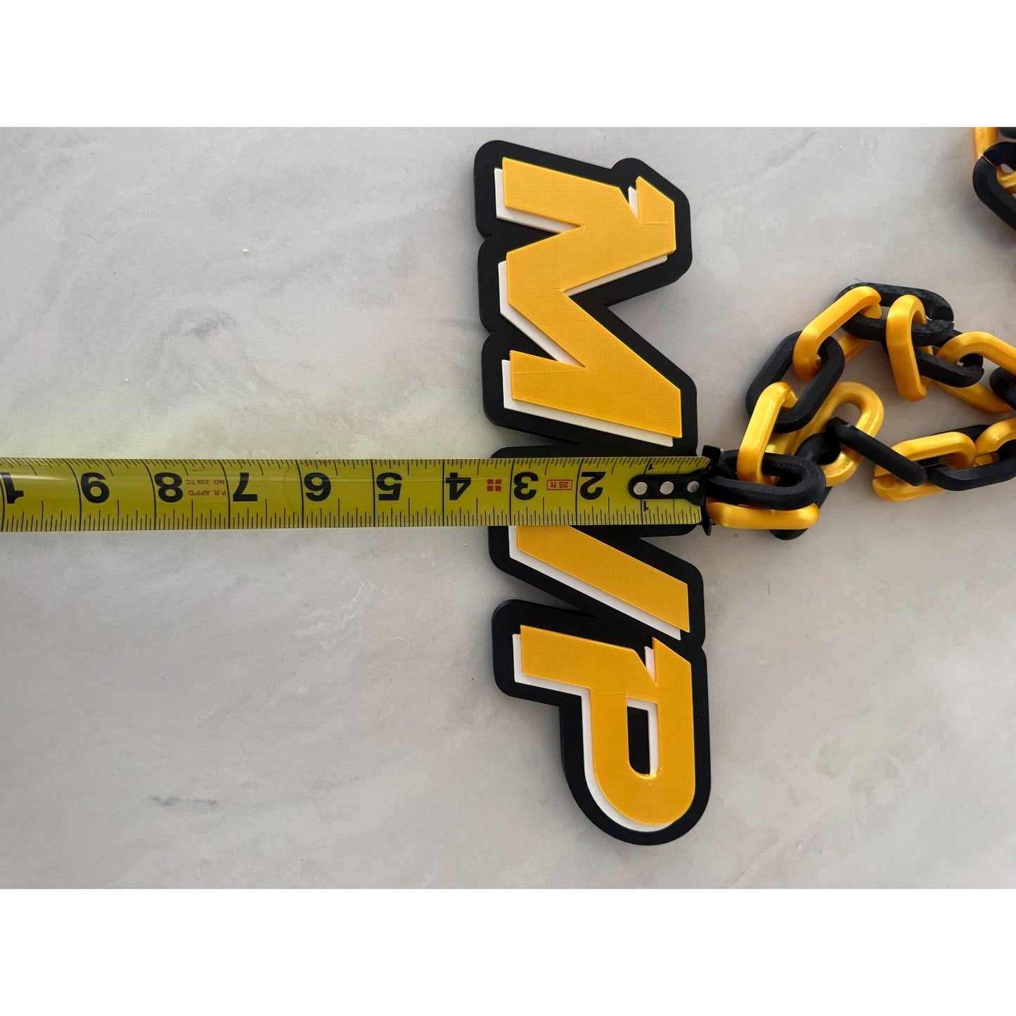 MVP Necklace Turnover Chain Perfect Award For Those Who Finish On Top