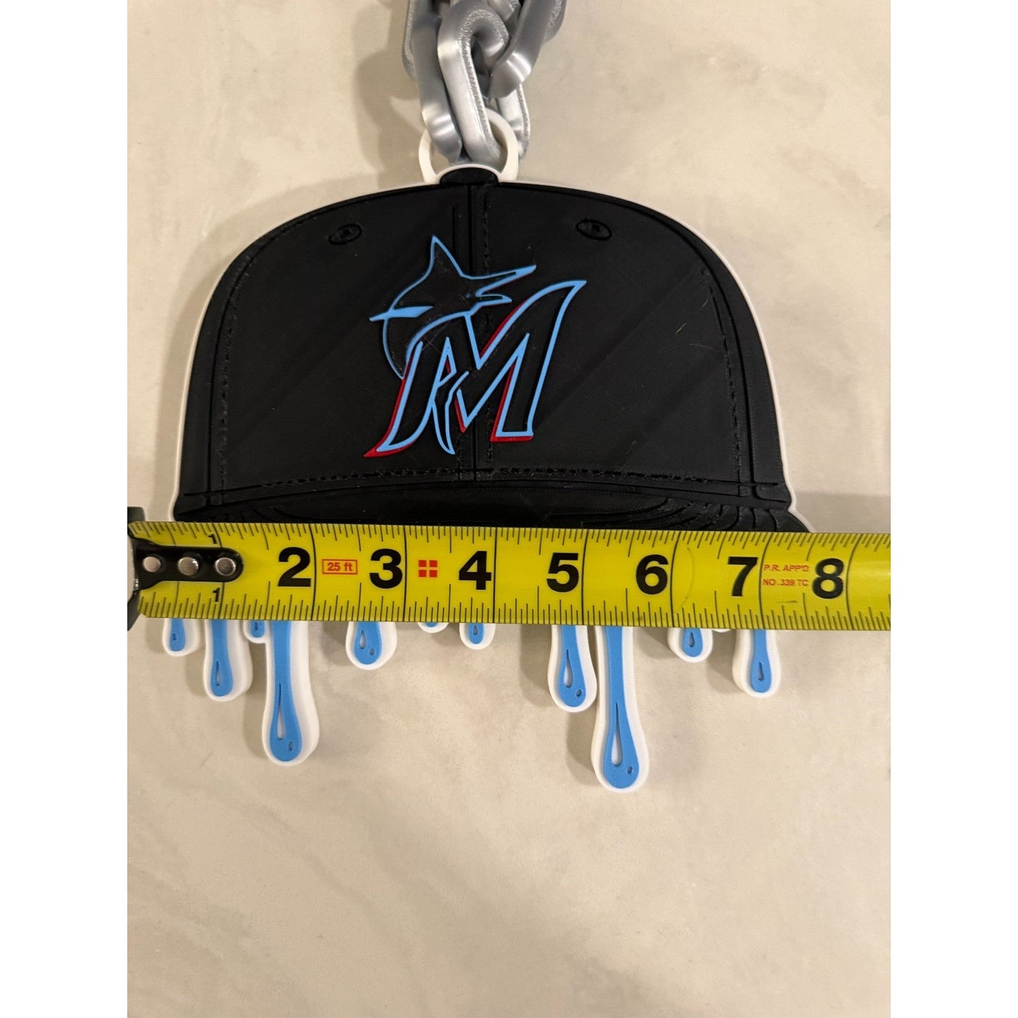 Miami Marlins Drip Baseball Cap Hype Chain