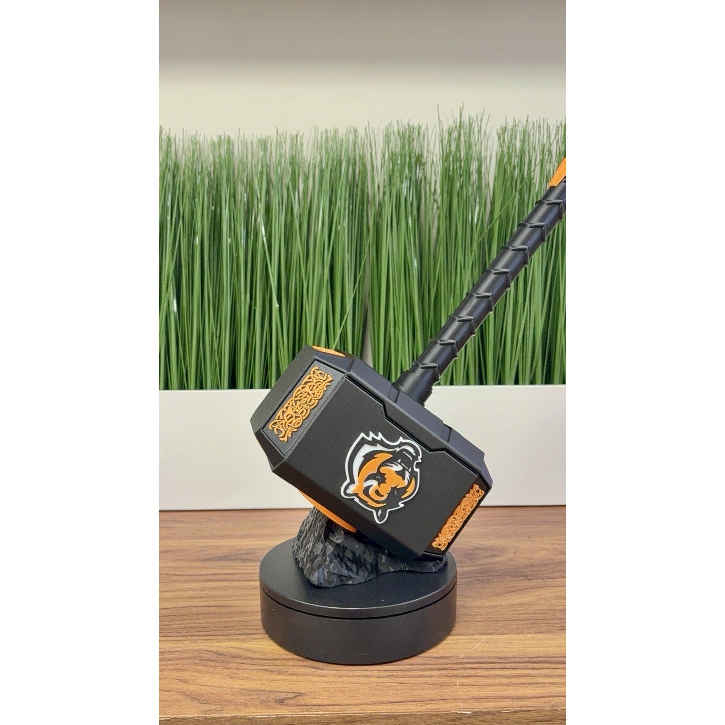 Cincinnati Bengals 3-D printed Thor hammer