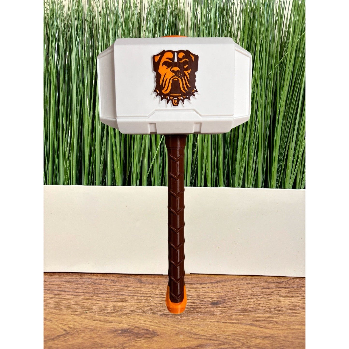 Throwback Cleveland Browns 3-D Printed Thor Hammer