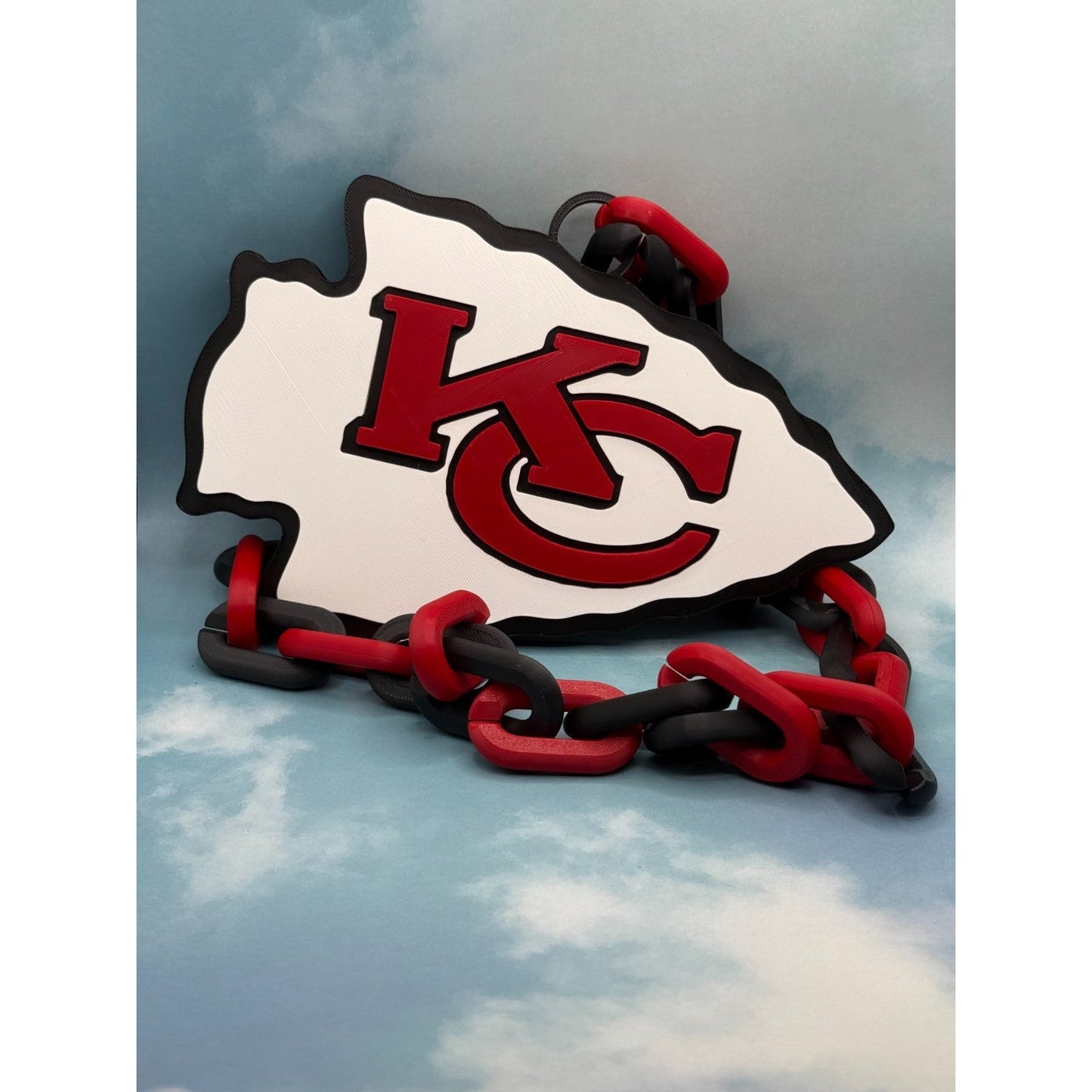Kansas City Chiefs Oversized Chain Necklace Show Your Support