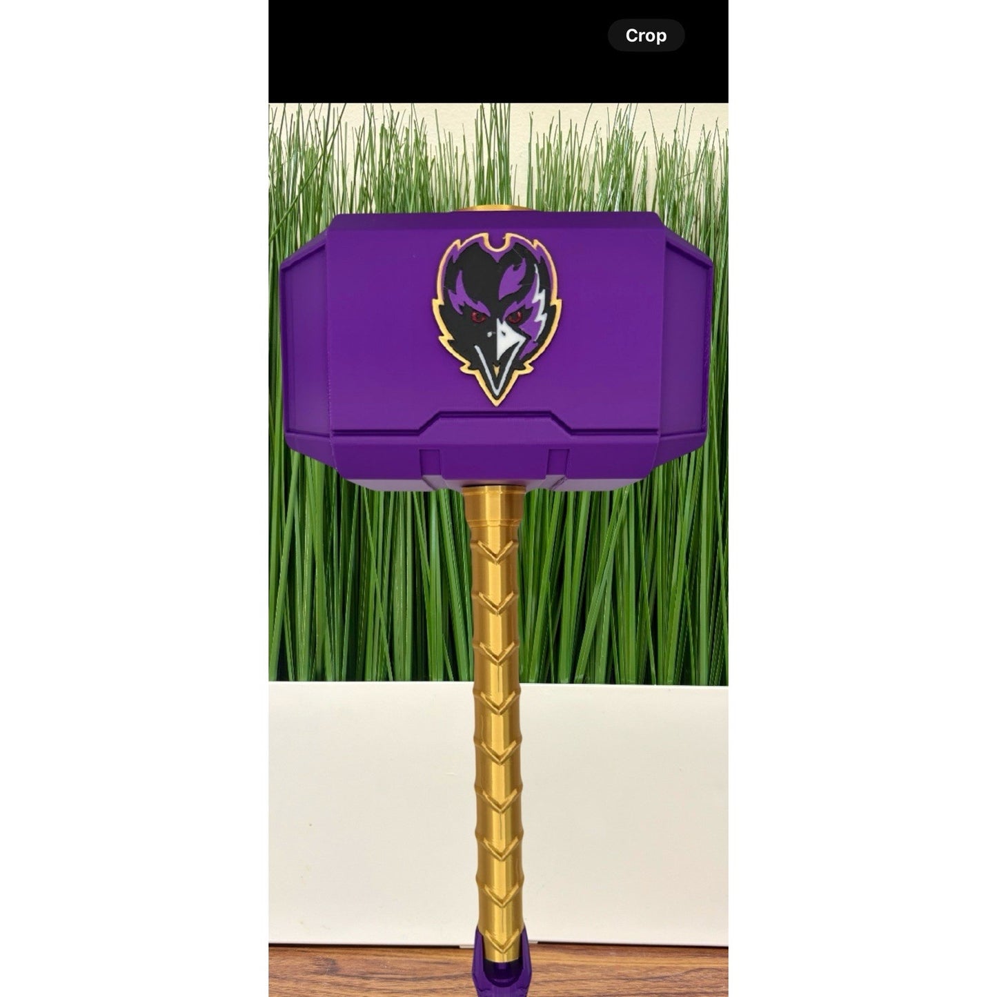 Baltimore Ravens 3-D Printed Thor Hammer