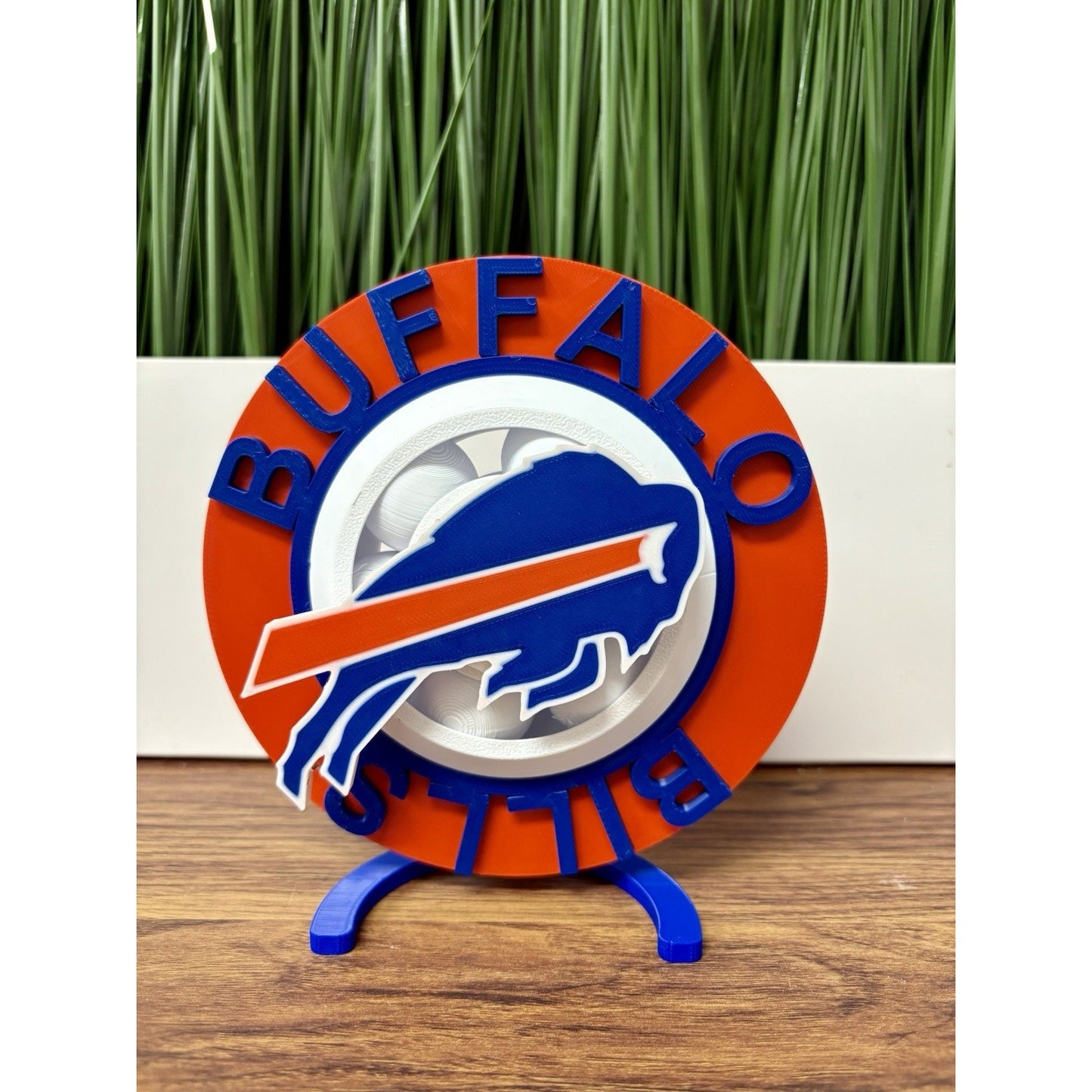 Buffalo Bills 3-D printed spinner chain