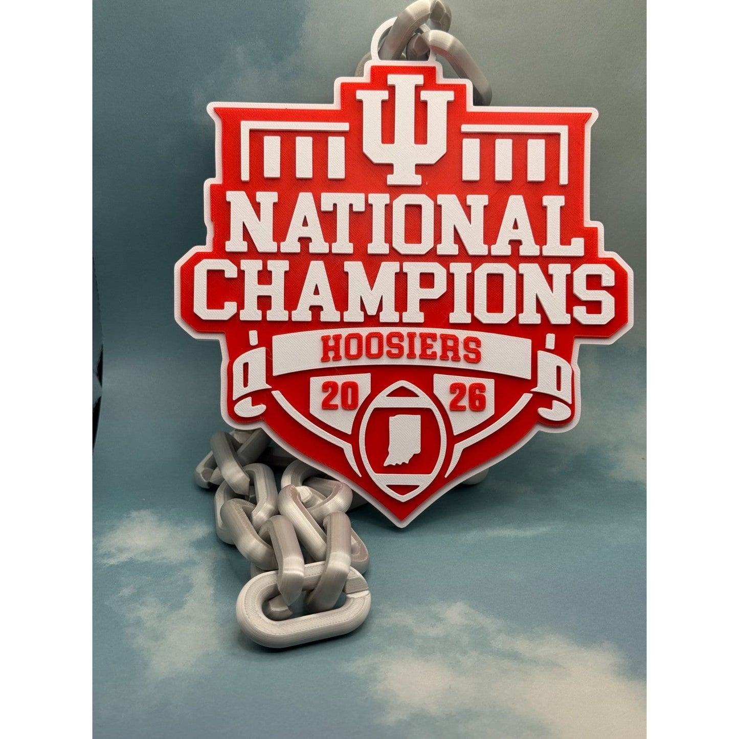 Indiana Hoosiers National Championship Hype Chain  Hoo Hoo Hoo Hoosiers!