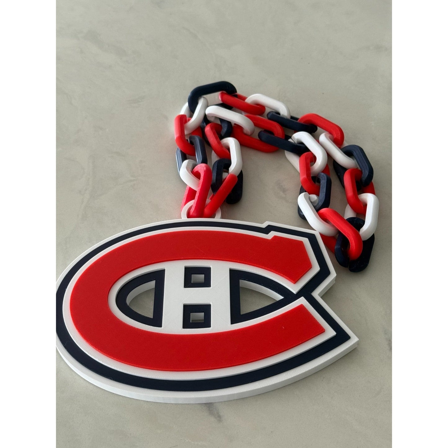 Montréal Canadiens Oversized Logo Necklace, Hype Chain Be Yours to Hold It High!