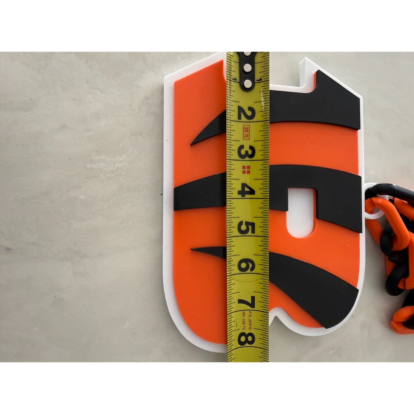 Awesome Cincinnati Bengals Oversized Necklace, Pendant