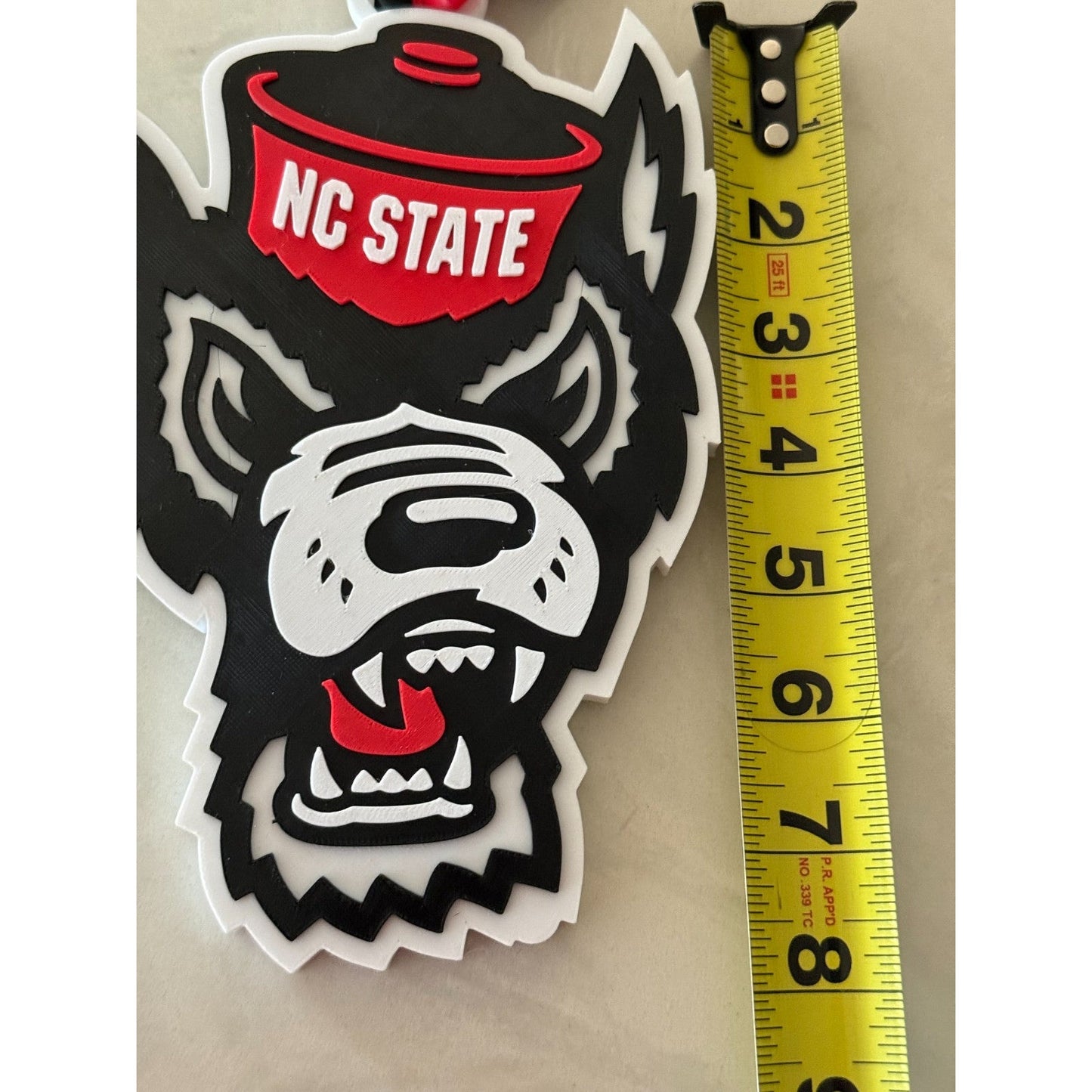 North Carolina State Wolfpack Logo Necklace & Oversized Chain, Think And Do.