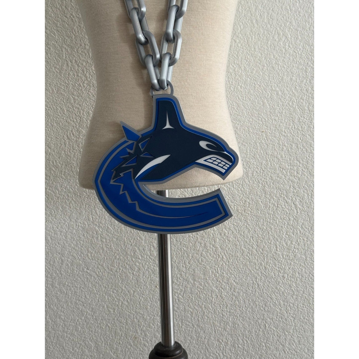 Vancouver Canucks Oversized Necklace, Hype Chain "All together. All in"