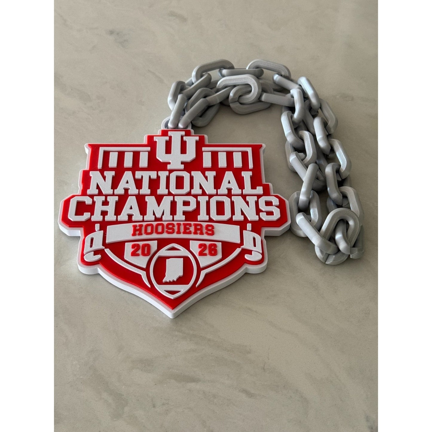 Indiana Hoosiers National Championship Hype Chain  Hoo Hoo Hoo Hoosiers!