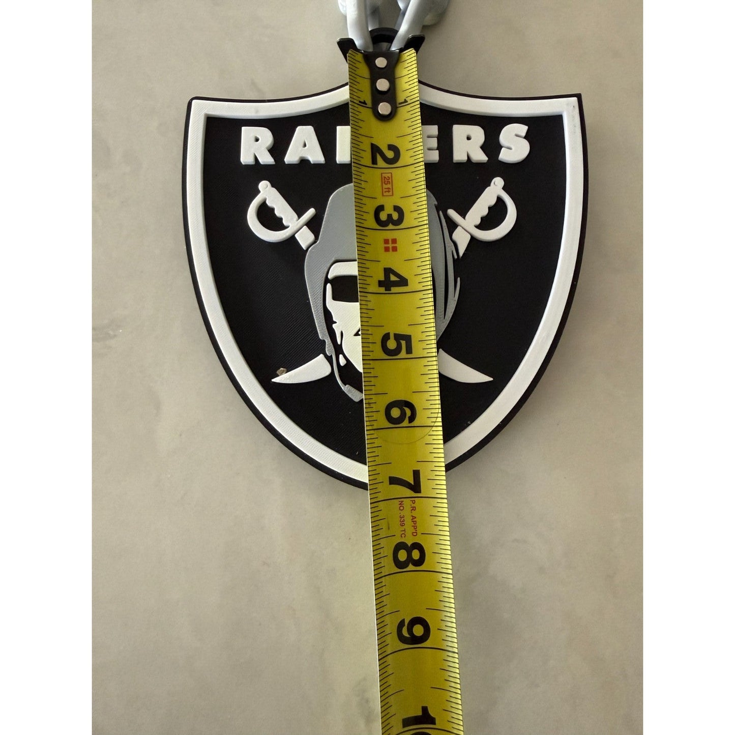 Las Vegas Raiders Oversized Chain Necklace "Raider Nation"