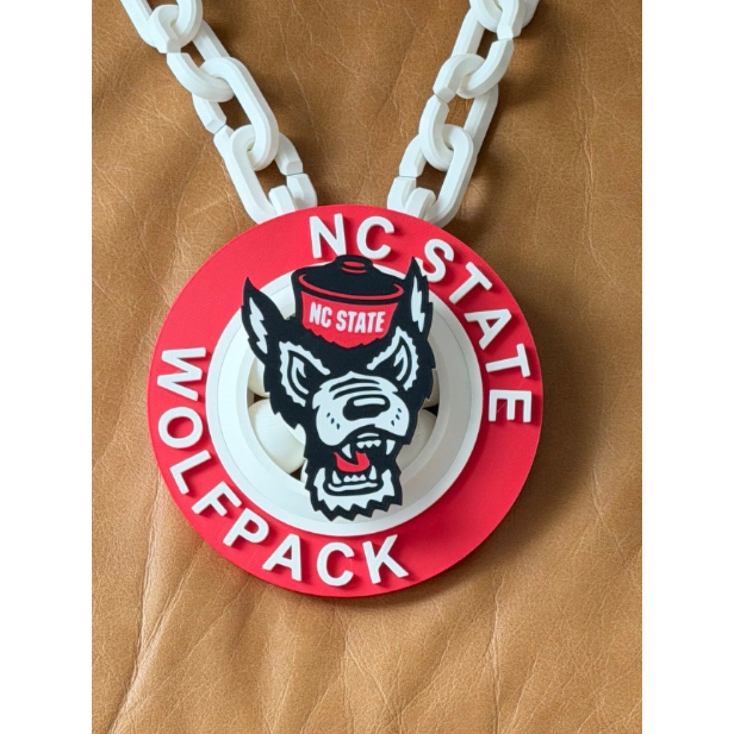 North Carolina State Wolfpack Spinner Chain