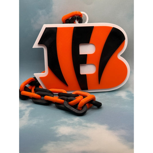 Awesome Cincinnati Bengals Oversized Necklace, Pendant
