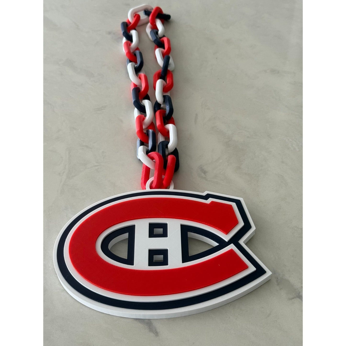 Montréal Canadiens Oversized Logo Necklace, Hype Chain Be Yours to Hold It High!