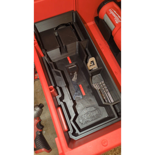 Fits Milwaukee M18 2627-20 Rotozip PACKOUT Drawer Insert (Insert Only)