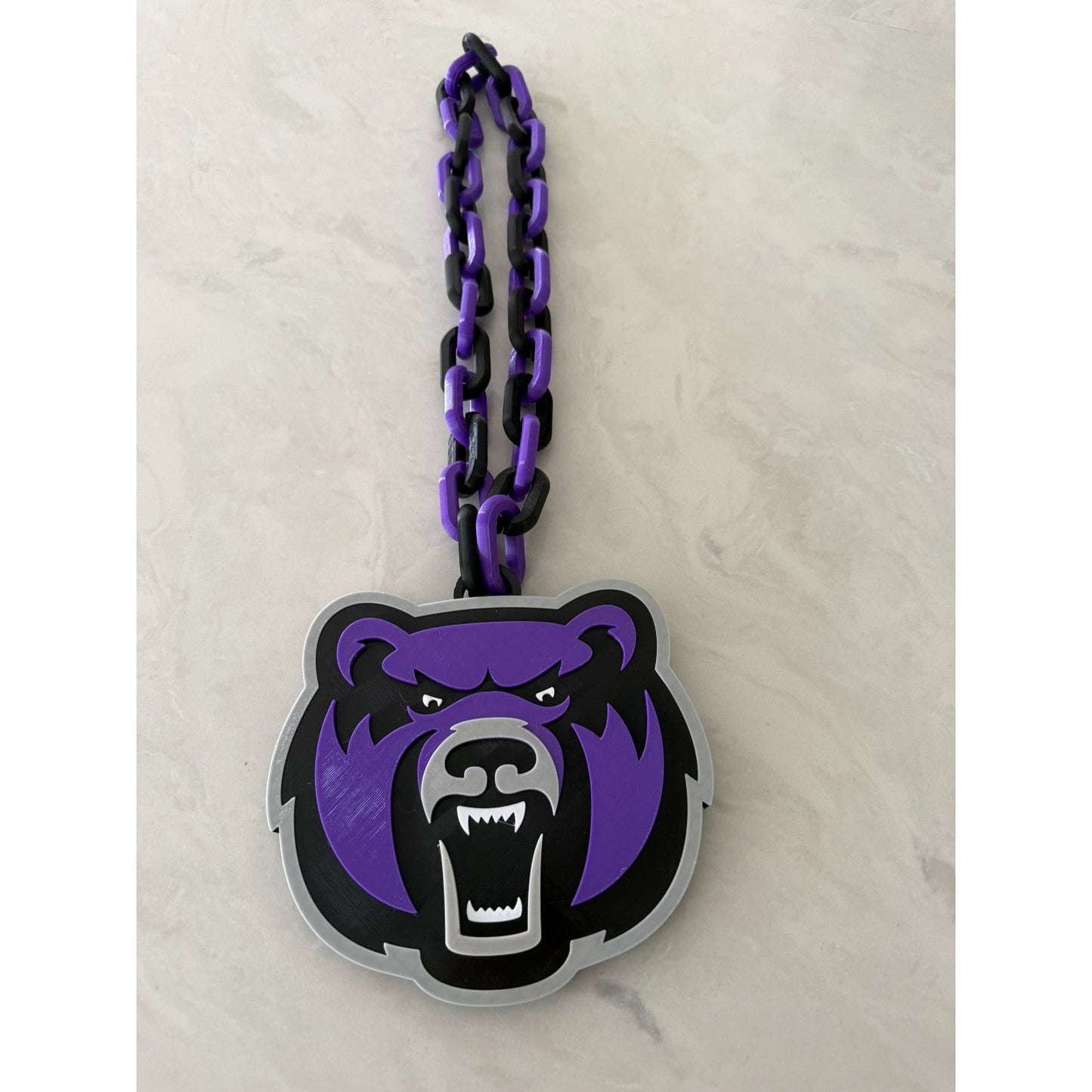 Central Arkansas Bears Oversized Necklace, Hype Chain