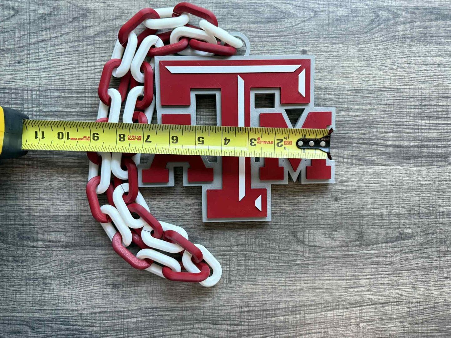 Texas A&M Aggies Oversized Necklace, Hype Chain [Made To Order]